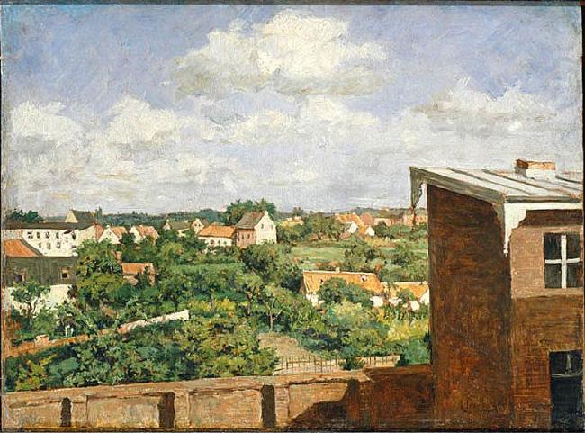 View from Dusseldorf, August Jernberg